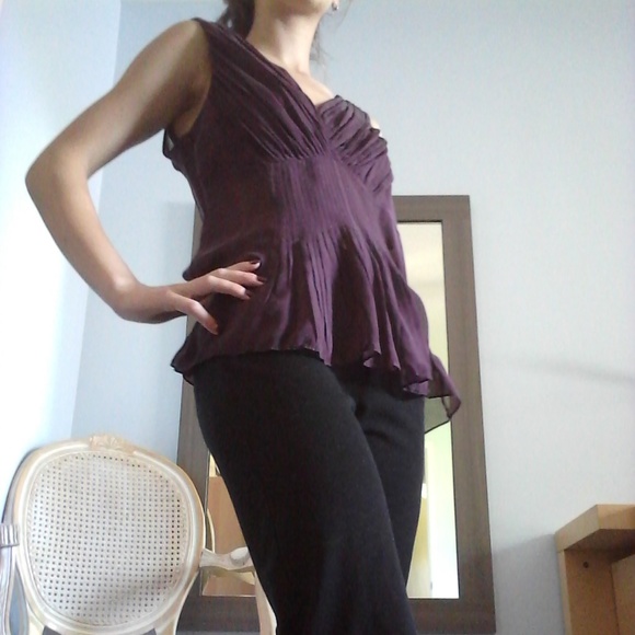 DKNY sleeveless silk top - Picture 4 of 5